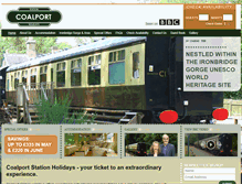 Tablet Screenshot of coalportstation.com